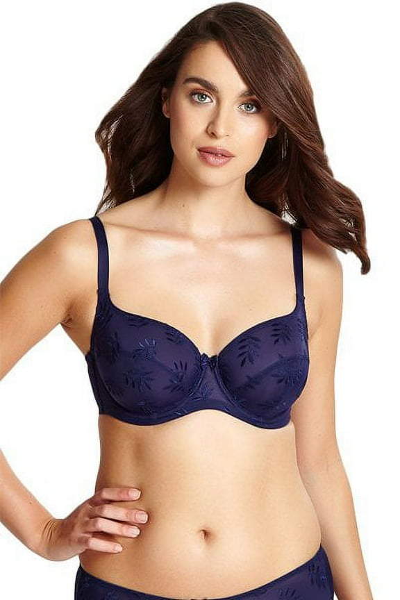 Tango II Balcony Underwire Bra (3251),34FF,Navy