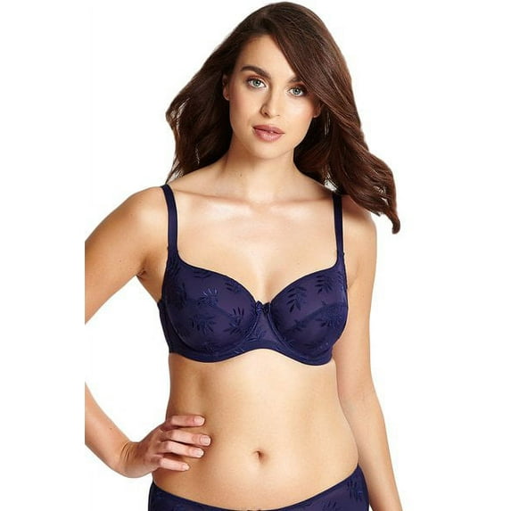 Panache Tango II Balcony Underwire Bra (3251),36HH,Navy