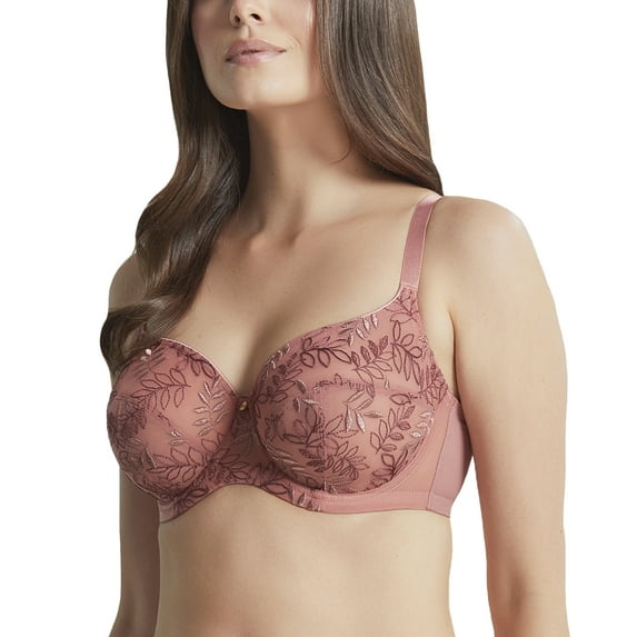 Panache Tango Luxe Underwire Balconette Bra (9076),38J,Sunset