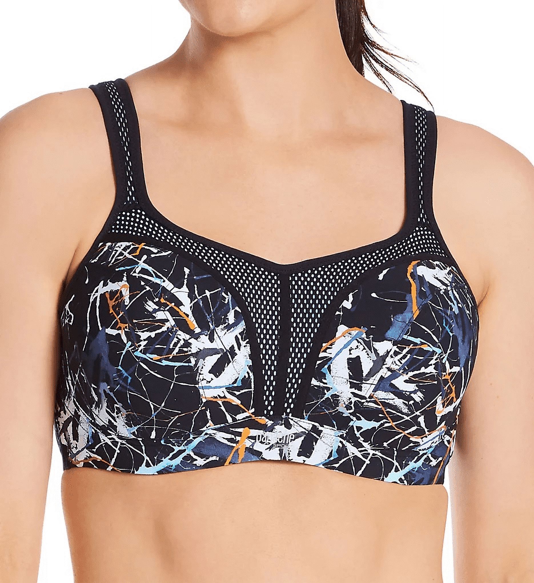 Panache Underwire Sports Bra (5021),40DD,Ink Splat - Walmart.com