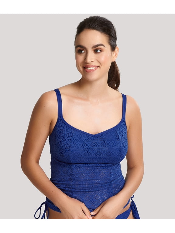 Womens Anya Crochet Underwire Tankini Top Style-SW1259 Swimsuit
