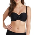 thumbnail image 1 of Panache Womens Anya Solid Bandeau Underwire Bikini Top Style-SW0883 Swimsuit, 1 of 4