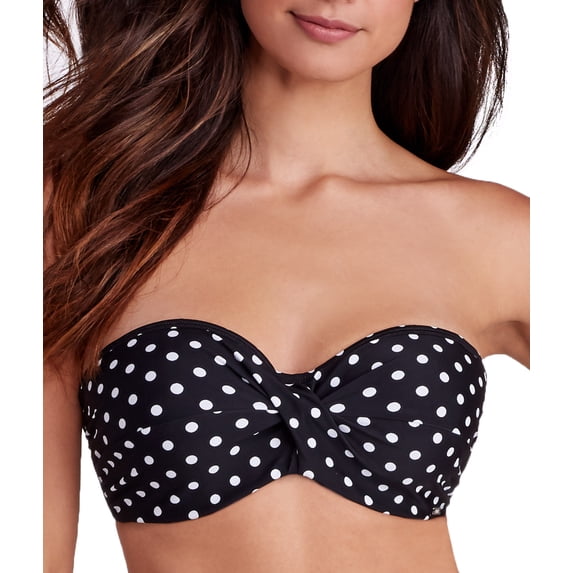 Panache Womens Anya Spot Bandeau Underwire Bikini Top Style-SW1013 Swimsuit