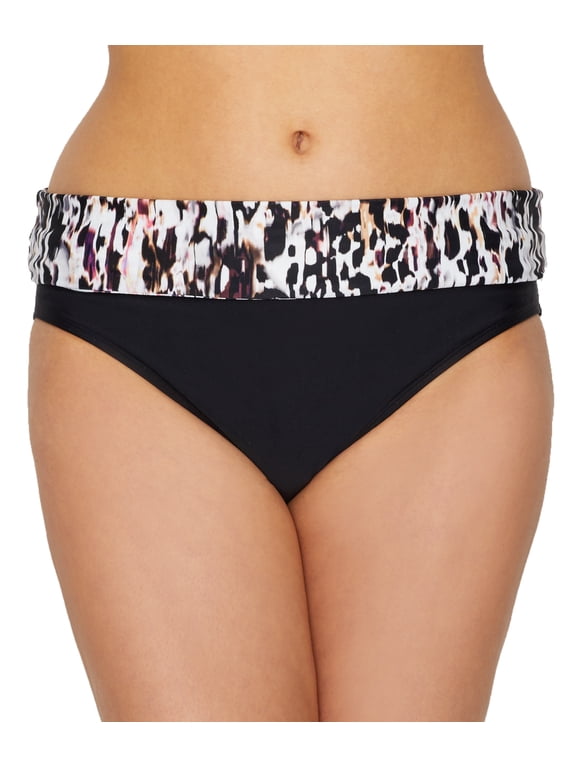 Womens Florentine Fold-Over Bikini Bottom Style-SW1057