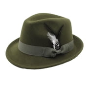Panama Caps Flat Top Caps Cosplay Round Caps MagicShow Headwear Masquerades Accessories Role Play Gentleman Hat