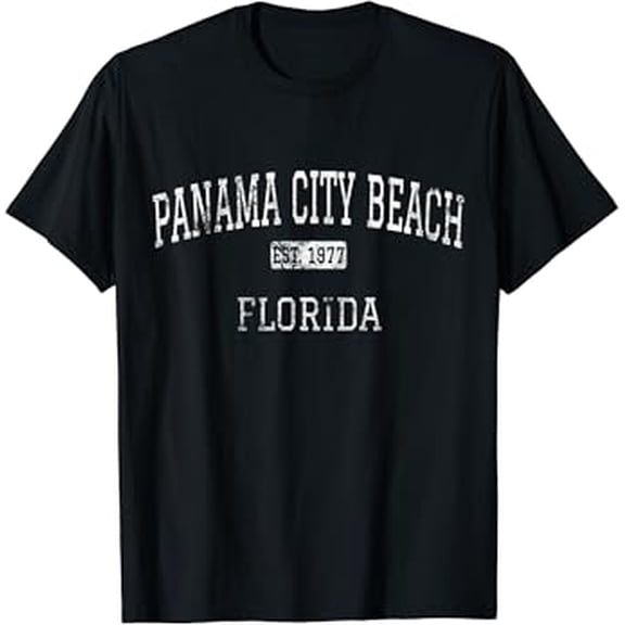 Panama City Beach Florida FL Vintage T-Shirt
