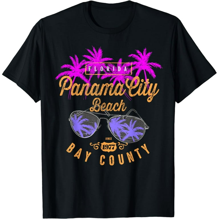 Panama City Beach Florida Graphic Vintage T-Shirt Panama City Beach Florida Graphic Vintage T-Shirt