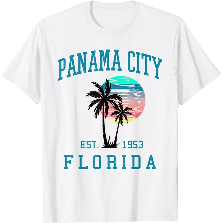 Panama City Beach Florida Graphic Vintage T-Shirt Panama City Beach Florida Graphic Vintage T-Shirt