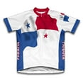 thumbnail image 1 of Panama Flag Short Sleeve Cycling Jersey  for Men - Size L, 1 of 3