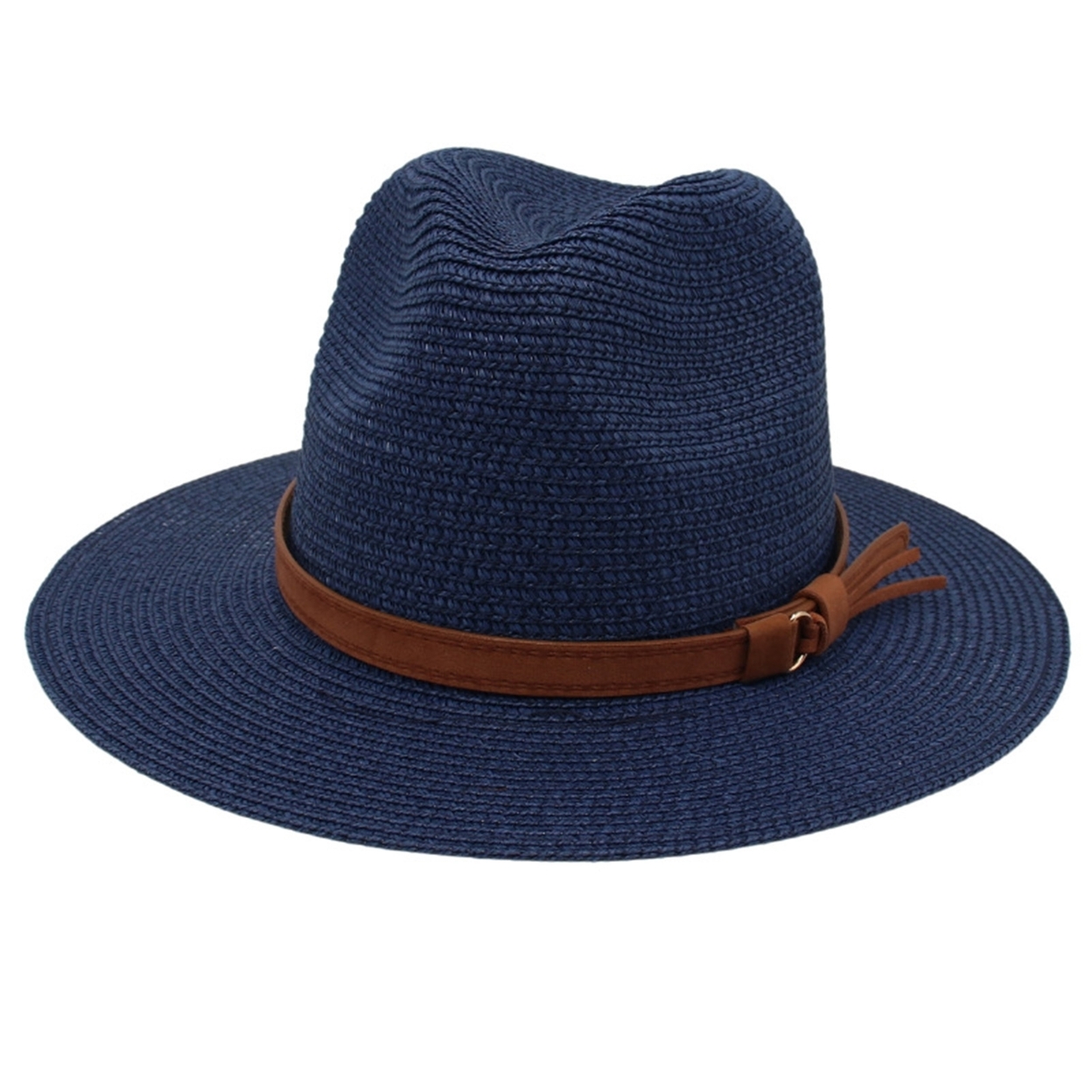 Panama Hat Straw Weaving UV Men Women Foldable Anti Sun Cap for Beach ...