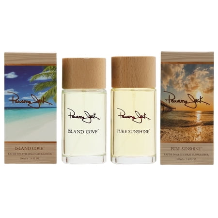 Panama Jack 2-Piece Fragrance Gift Set for Women & Men, 3.4 oz Eau de Toilette Sprays, Island Cove & Pure Sunshine
