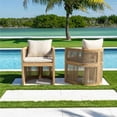 thumbnail image 1 of Panama Jack PJO-4401-NAT-BC 26 x 23 x 23 in. Cabo Barrel Dining Armchairs, Natural - Set of 2, 1 of 1