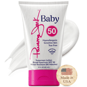Panama Jack Broad Spectrum Baby Sunscreen Lotion, Gentle Baby Sunblock, SPF 50, 3 fl oz