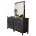 thumbnail image 1 of Panama Jack Big Sur 6-drawer Wood Dresser and Landscape Mirror in Brown, 1 of 7