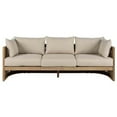 thumbnail image 1 of Panama Jack PJO-4401-NAT-S Cabo Sofa with Cushion, Natural - 27 x 28 x 88 in., 1 of 7