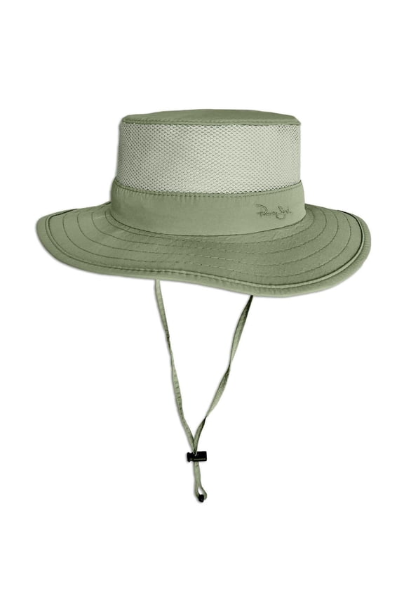 Castaway Boonie Hat, Lightweight, Packable, UPF (SPF) 50+ UV Protection (Fossil, Small/Medium)