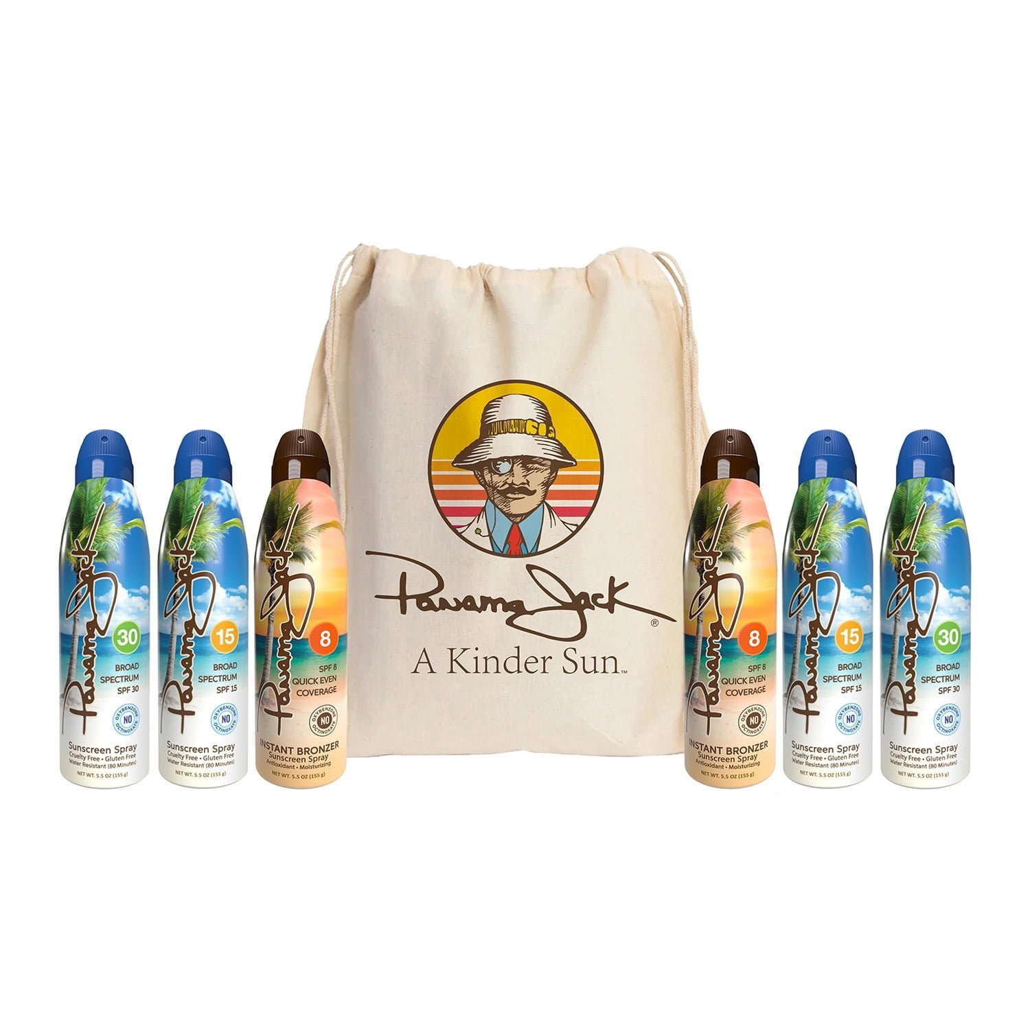 Panama Jack Continuous Spray Sunscreen Pack