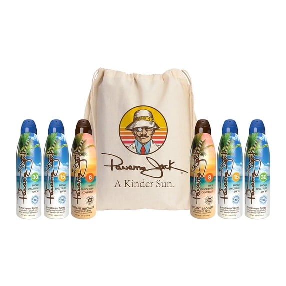 Panama Jack Continuous Spray Sunscreen Pack