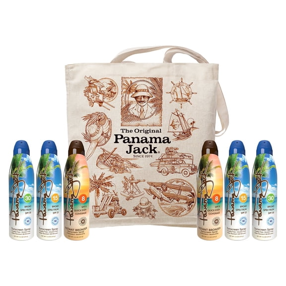 Panama Jack Continuous Spray Sunscreen Pack