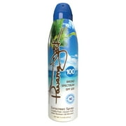 Panama Jack Continuous Spray Sunscreen - SPF 100, Broad Spectrum UVA/UVB Protection, PABA, Paraben, Gluten & Cruelty Free, Water Resistant (80 Minutes), 5.5 OZ (Pack of 1)