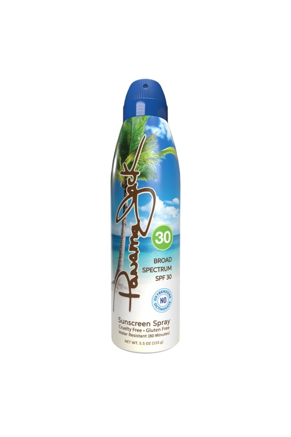 Continuous Spray Sunscreen - SPF 30, Broad Spectrum UVA/UVB Protection, PABA, Paraben, Gluten & Cruelty Free, Water Resistant (80 Minutes), 5.5 OZ (Pack of 1)