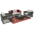thumbnail image 1 of Panama Jack PJO-1601-GRY-4SE-GL-SU-719 Graphite 4 Piece Living Set with Cushion, Spa, 1 of 2