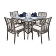 thumbnail image 1 of Panama Jack Graphite 5 Pc Dining Set With Cushions PJO-1601-GRY-5DA-CUSH/SU-735, 1 of 2