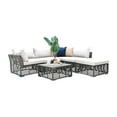 thumbnail image 1 of Panama Jack PJO-1601-GRY-6SEC-GL-SU-740 34 x 22 x 19 in. Graphite 6 Piece Sectional with Cushion, Macaw, 1 of 2