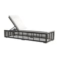 thumbnail image 1 of Panama Jack PJO-1601-GRY-CL-CUSH-SU-736 13 x 29 x 74 in. Graphite Chaise Lounger with Wheels & Cushion, Coal, 1 of 2