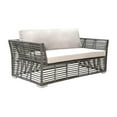 thumbnail image 1 of Panama Jack PJO-1601-GRY-LS-SU-719 26 x 34 x 55 in. Graphite Loveseat with Cushion, Spa, 1 of 2