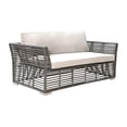thumbnail image 1 of Panama Jack PJO-1601-GRY-LS-SU-732 26 x 34 x 55 in. Graphite Loveseat with Cushion - Silver, 1 of 2