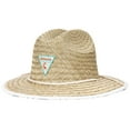thumbnail image 1 of Panama Jack Kids Sun Hat - Straw Lifeguard, Surfboard Print Underbrim, UPF (SPF) 50+ UVA/UVB Sun Protection, 3 1/4" Brim, 1 of 3