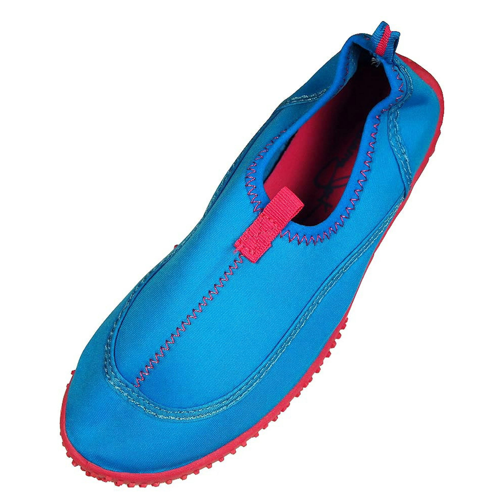 Panama Jack Ladies' Aqua Sock Water Shoes, Blue, Pink 10(M) US - image 1 of 2