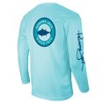 thumbnail image 1 of Panama Jack Long-Sleeve Performance Shirt - Tuna Fish, Quick Drying, UPF 35+ Sun Protection, 1 of 8