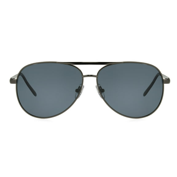 Panama Jack Men's Aviator Fashion Sunglasses Gunmetal