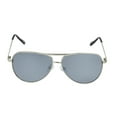 thumbnail image 1 of Panama Jack Men's Aviator Everyday Sunglasses Silver, 1 of 8