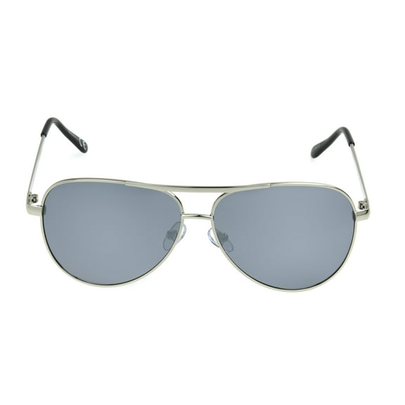Panama Jack Men's Aviator Everyday Sunglasses Silver