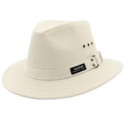 Panama Unisex Jack Mens Original Canvas Safari Sun Hat, White