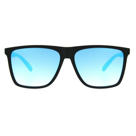 Panama Jack Men's Square Fashion Sunglasses Black