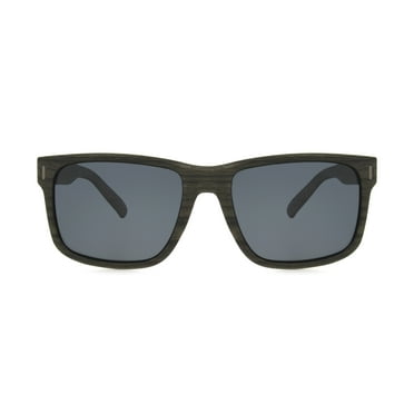 Panama Jack Men's Wrap Fashion Sunglasses Black