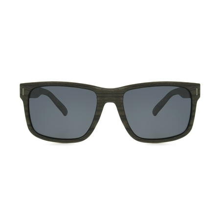Panama Jack Men's Wrap Fashion Sunglasses Black
