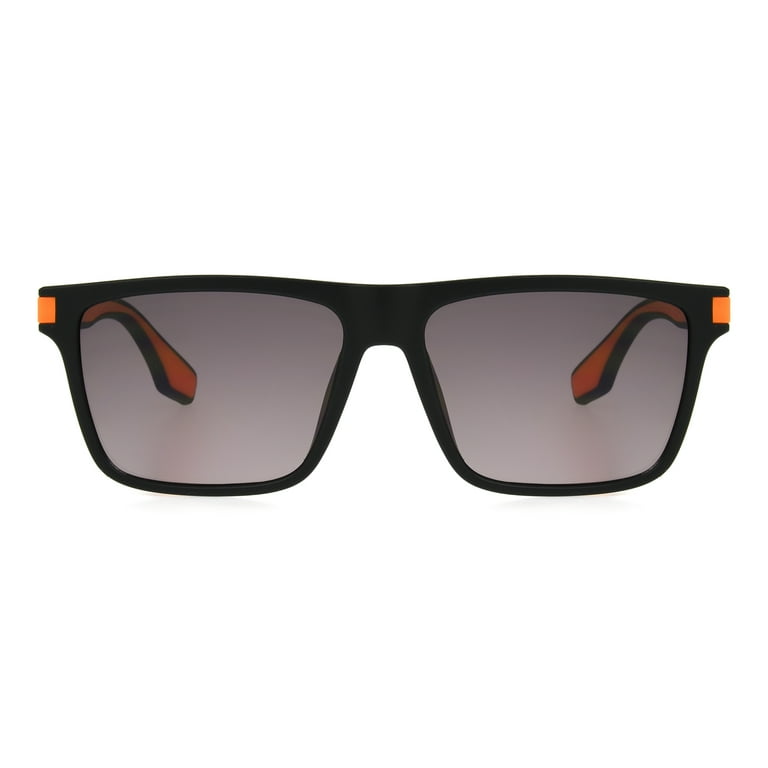 Panama Jack Mens Flattop Orange Adult Sunglasses
