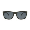Panama Jack Mens Wrap Black Adult Sunglasses