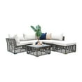 thumbnail image 1 of Panama Jack Graphite 6 Pc Sectional With Cushions PJO-1601-GRY-6SEC-GL, 1 of 3
