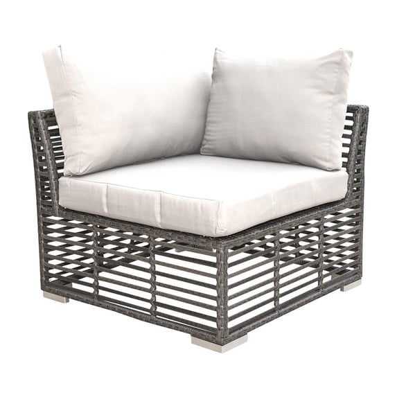 Panama Jack Graphite Modular Corner Unit With Cushions PJO-1601-GRY-C
