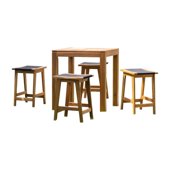 Panama Jack Outdoor Panama Jack Laguna 5-Piece Backless Pub Dining Set