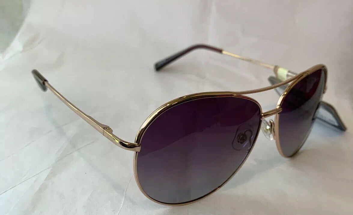 Panama Jack PJ 01 10 Aviator Sunglasses Rose Gold/Cranberry