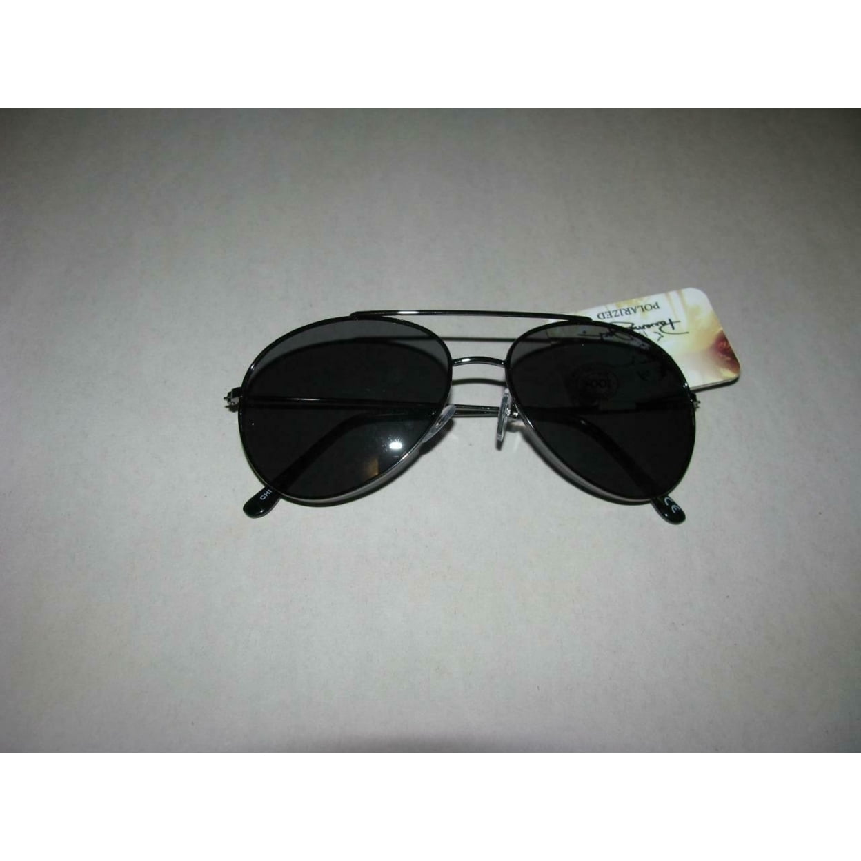 Panama Jack PJ POL 10 GUN Gray & Green Tort POLARIZED Aviator Sunglasses 100% UV