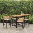 thumbnail image 1 of Panama Jack PJS-2301-NAT-BS-SU-726 42 x 22 x 22 in. Java Barstools, Navy - Set of 2, 1 of 1