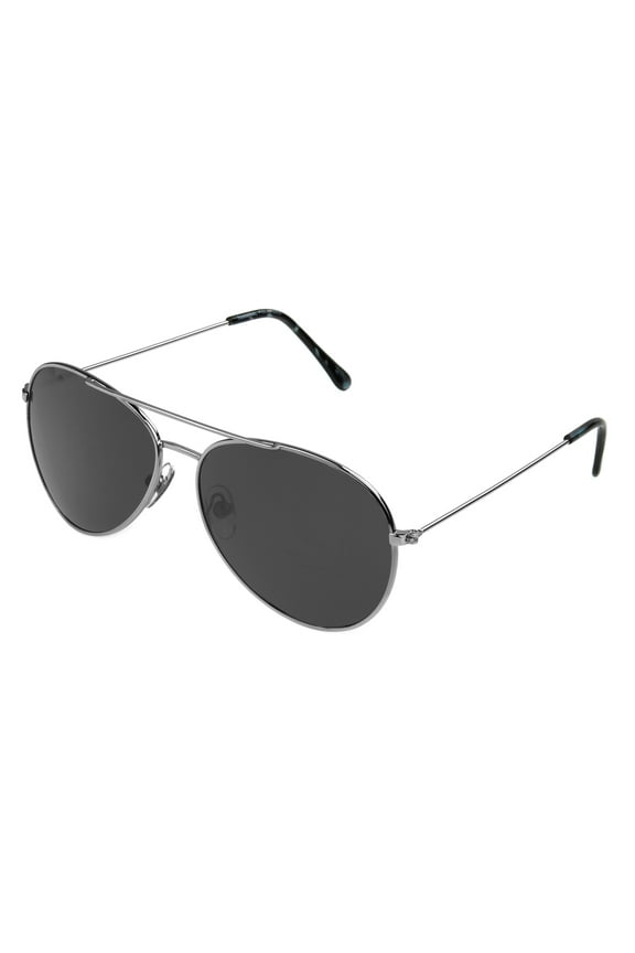 Polarized Pilot Aviator Sunglasses (Gun Metal)